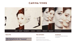 Desktop Screenshot of carinavinke.com