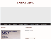 Tablet Screenshot of carinavinke.com